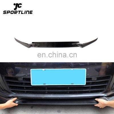 JC Style MK6 R20 3pcs Carbon Fiber Front Lip for VW Golf 6 MK6 R20