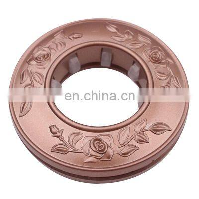 Customized Colourful Decorative Grommets Round Plastic Curtain Eyelet Ring