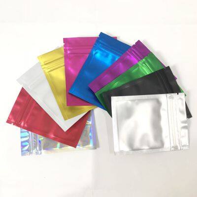 food grade child proof frosted clear front mylar bag packaging custom wholesale1g 3.5g  4g 5g10g 15g