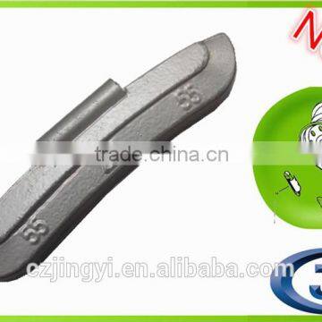 zinc hook type wheel weight for passenger car