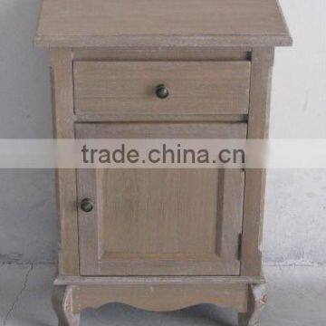 PAULOWNIA WOOD BEDSIDE TABLE