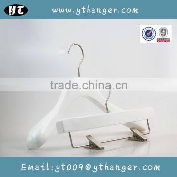 HA6833 high quality hanger top clothes hanger pants wood hanger