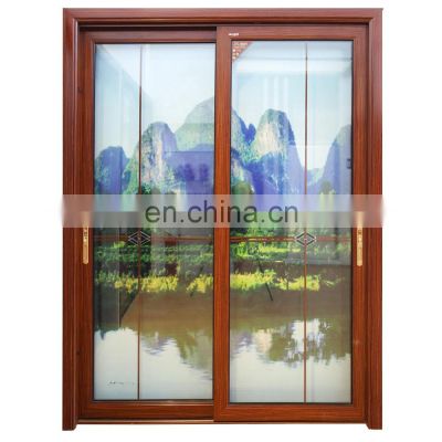 American USA standard hurricane proof impact commercial sliding doors for sale