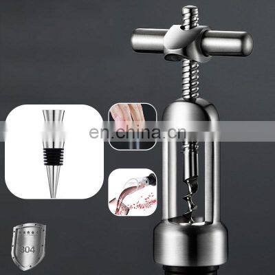 Trendy Latest Model Wedding Gift Logo Custom Beer Corkscrew Set Wine Opener Bottle photo-3
