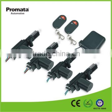 Top quality car alarm with remote central lock actuator one master and 3 slaves