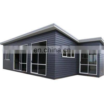 Prefabricated Flat Pack 2 Floor American Style Light Steel Structure Luxury Villa House