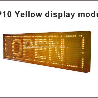 P10 Outdoor Led Module Yellow Waterproof Led Board, 320MM*160MM,led Module, 32*16 Pixel photo-3