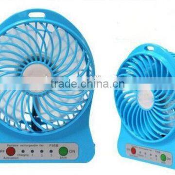 China Rechargeable Fan 4 /6 Inch USB Mini Fan Manufacturer Portable Fan Rechargable photo-3
