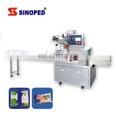 Automatic Fruit Vegetable Carrot Pouch Flow Horizontal Food Packing Packaging Machine