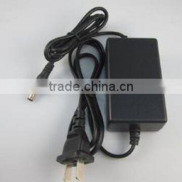 Dual monitoring power output vidicon camera battery charger AC/DC adapter