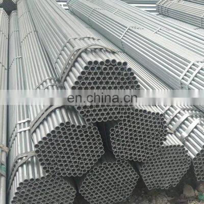 DX53D DX54D hot rolled/cold rolled galvanised galvanized steel round pipe for building material