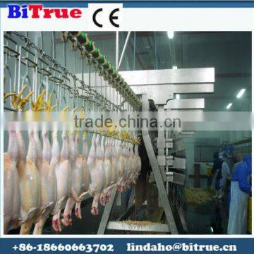 production line poultry slaughterhouse