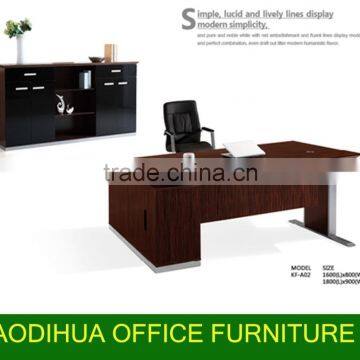 New designwooden office desk/ staff high end office desk KF-A02