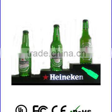 Acrylic led bottle display bottle stand led liquor display Advertisement products!