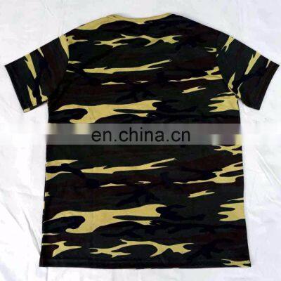 Best Selling Great Shaped Army Camo T Shirt For Men Custom Printing Camouflage T Shirt photo-2