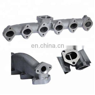 High Quality Custom Industrial Parts Cast Iron Sand Casting Exhaust Pipe Intake Manifold