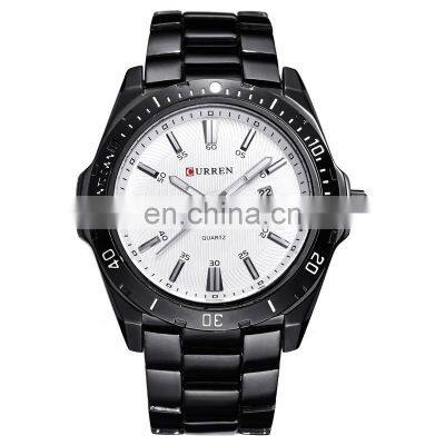 CURREN Business Calendar Watch Steel Band Waterproof Quartz Men's Watch