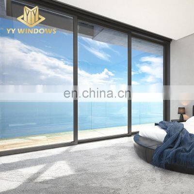 Original Supplier AWA Member with Australia Certificates Custom Design Villa Townhouse AS2047 Sliding Aluminum Glass Door