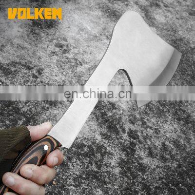 Outdoor High Hardness Stainless Steel Axe Cluster From Survival Safety Axe Solid Wood Handle Climbing Axe photo-2