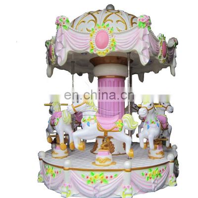 Mini electric merry go round carousel for sale