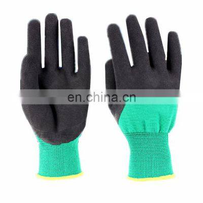 Anti Cut Gardening Industrial Mechanic CE Gloves Work Gloves Anti-Static PU Coated Gloves photo-2