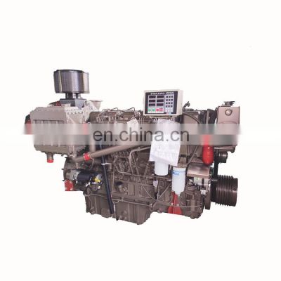 (300-540hp) high performance Yuchai YC6T series 4-stroke water cooled marine/boat diesel engine YC6T410C