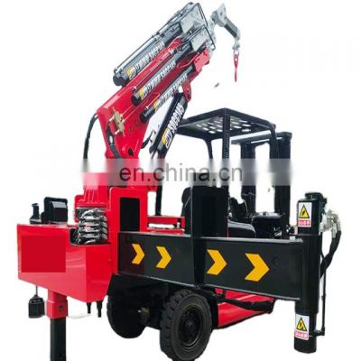 5 tons---8 tons  Forklift Crane Boom jib intelligent hydraulic telescopic boom