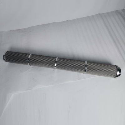 RT-070 222 Connection Stainless Steel Metal Mesh Sintered Pleated Filter Element photo-3