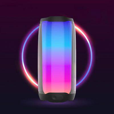 RGB led Lighted Bluetooth Wireless Dj Party Smart Portable Gaming outdoor stereo mini bluetooth speaker