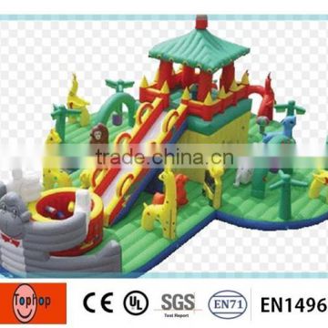 2015 Newest Kids land Inflatable Fun City Amusement Park for children