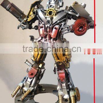 Iron Sculptures Indoor Metal Sculpture for Hotel Decoration photo-3