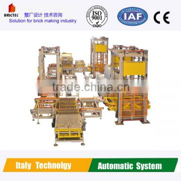 Fully automatic brick packing loading and unloading machine in single layer brick dryer loading and unloading equipment