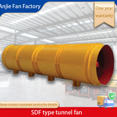 SDF(A)№5.0-2x5.5kw Tunnel Fans Highway Construction Tunnel Explosion-proof High Pressure Tunnel Local Ventilators