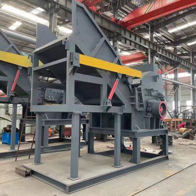 Stainless Steel Hammer Crusher Metal Plate Shredder Aluminum Recycling Line
