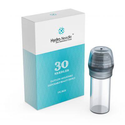 Original Manufacturer HN30 Microneedling Mesotherapy Dermastamp Micro Hydra Needle Derma Stamp Roller Face Serum Applicator Pen