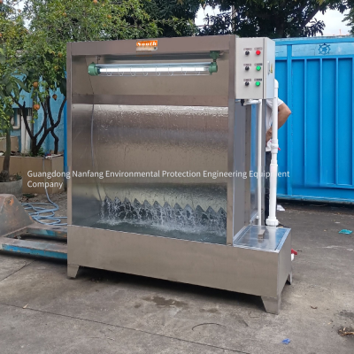 Large Multi-station Water Cyclone Water Curtain Cabinet, Purification Equipment for Automobile Painting Workshops, Paint Mist Capture and Dust Removal Equipment, Direct Supply From the Manufacturer photo-3