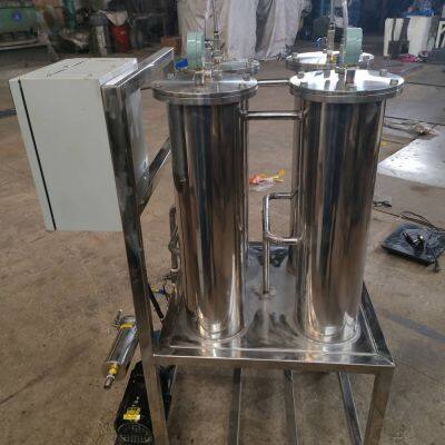 Jialv Demulsification and Dehydration Filtration Equipment, Stainless Steel Hydraulic Oil Mobile Oil Filter Cart photo-5