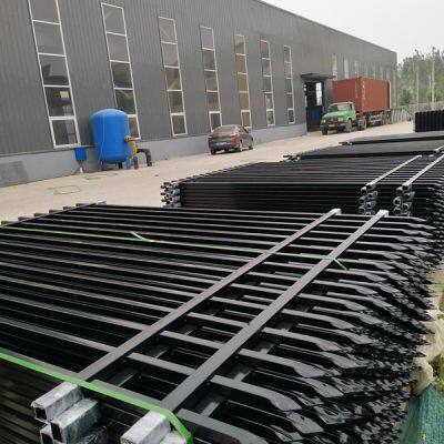 Wholesale Price Galvanized Steel Fence Used for the Backyard of Villa Residences Facilities Modern Rust-proof Fence photo-6