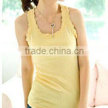 New Lace Tank Top , Sexy Stringer Tank Top ,women's Sexy Vest Wholesale China photo-4