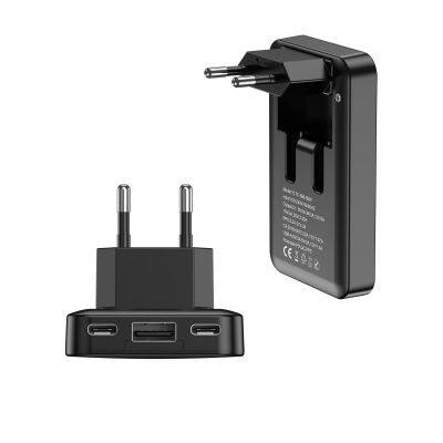 20W/45W/65W Portable USB Wall Charger Type C Charging PD Charger Card Thin Charger photo-3