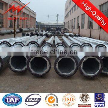 Milky Way High Quality Steel Pole for Transmisson Tower