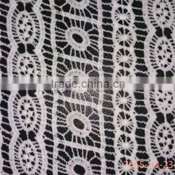 2016 Ladies Clothing Fabric/embroidery Milk Silk Full Lace Water Soluble Lace for Garment Accessory photo-2