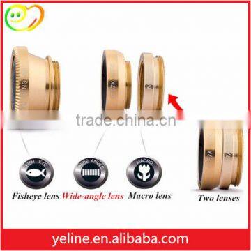 0.67X Super Wide+Macro+Fish Eye Lens Zoom Lens 3 in 1 Lens