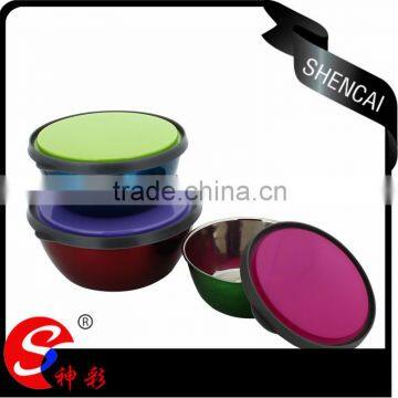 china tableware factory food garde lock and lock stainless steel baby food container with silicone lid