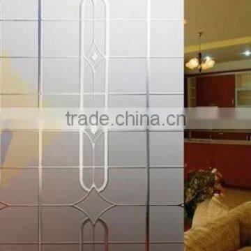 Frosted tempered glass