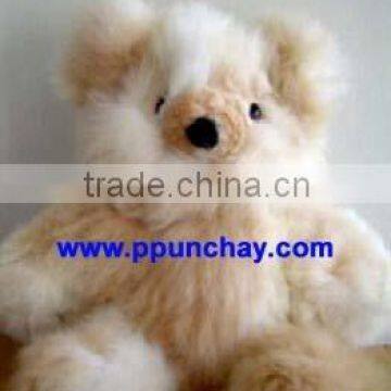 Teddy Bear Toy fur Baby Alpaca 16" Peru