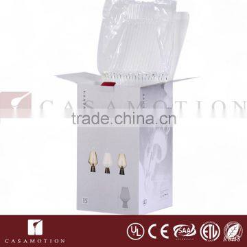 CASAMOTION Vintage Industrial Hand Blown Art Glass Table Lamp photo-6