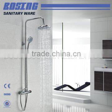 China Hot Selling 59 Brass Single Bar Wall Mounted Bath Shower Mixer Taps photo-3