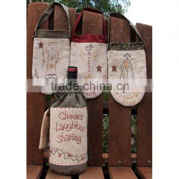 Wine Bottle Carrier Bag Neoprene Double Wine Cooler Bag