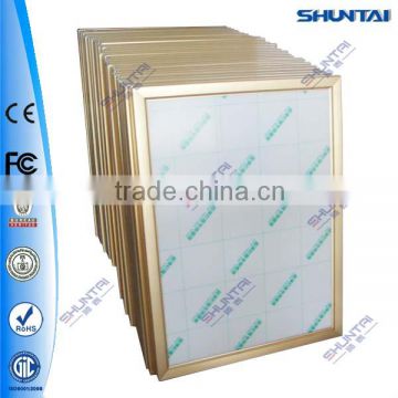 Side open aluminum poster changed backlit film light box